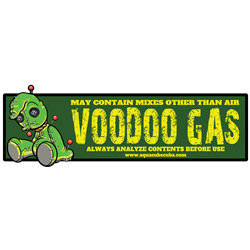 Voodoo Gas Doll Nitrox Tank Wrap